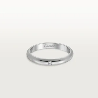 1895 Ehering – Platin, Diamant – Cartier