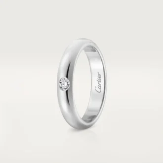 1895 Ehering – Platin, Diamant – Cartier