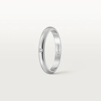 1895 Ehering – Platin, Diamant – Cartier