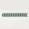 Armbänder „Geometrie & Contrastes“, Chrysopras, Pavé