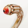 Armbänder „Geometrie & Contrastes“, Koralle, pavé