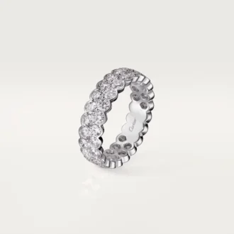 Broderie De Cartier Ehering – Weißgold, Diamanten – Cartier