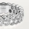Broderie De Cartier Ehering – Weißgold, Diamanten – Cartier