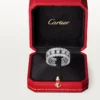 Broderie-Ring von Cartier, dreireihig, Diamanten