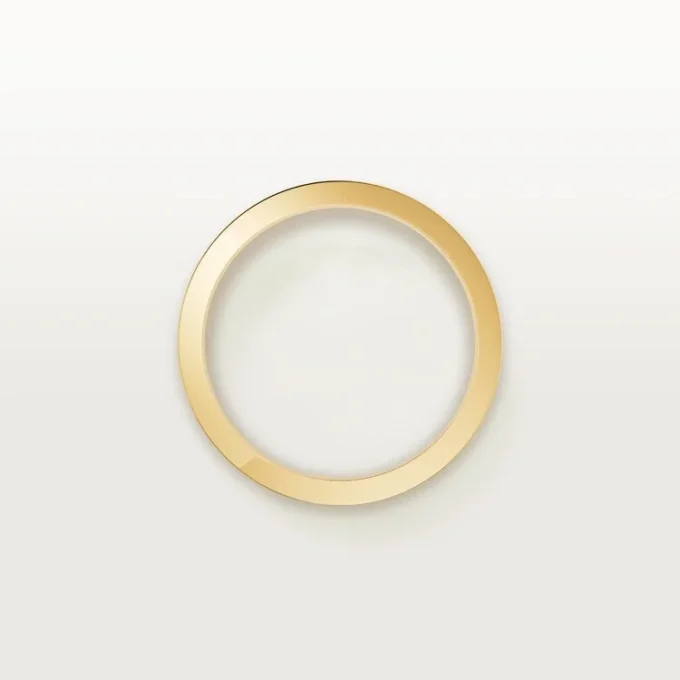 C de Cartier Ehering, 3 mm breit