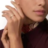 C de Cartier Ehering, 3 mm Breite, 1 Diamant