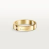C de Cartier Ehering, 4 mm Breite, 1 Diamant