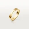 C de Cartier Ehering, 4 mm Breite