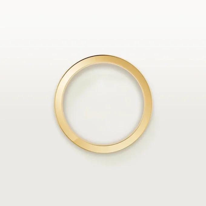 C de Cartier Ehering, 4 mm Breite