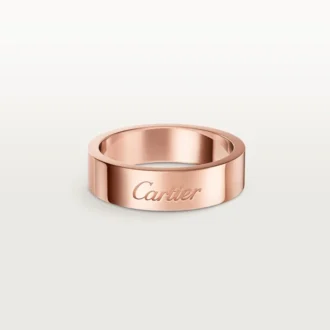C de Cartier Ehering, 5 mm Breite