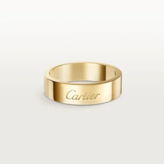 C de Cartier Ehering, 5 mm Breite
