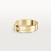 C de Cartier Ehering, 5 mm Breite, 1 Diamant