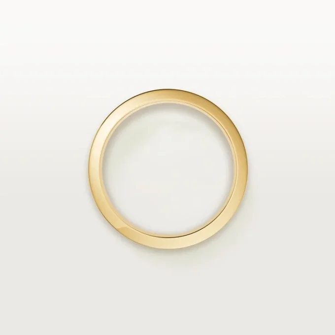 C de Cartier Ehering, 5 mm Breite