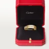 C de Cartier Ehering, 5 mm Breite, 1 Diamant