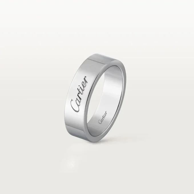 C de Cartier Ehering – Platin – Cartier