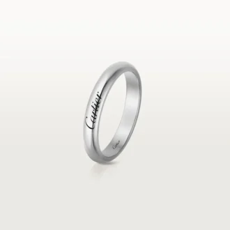 C de Cartier Ehering – Platin – Cartier