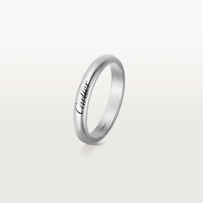 C de Cartier Ehering – Platin – Cartier