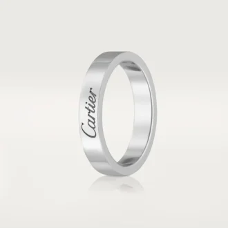 C de Cartier Ehering – Platin – Cartier