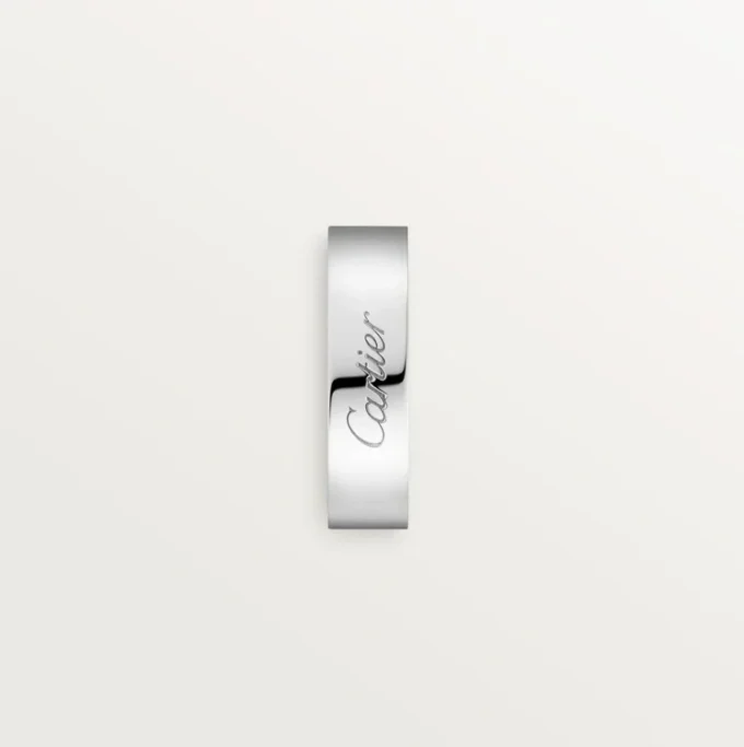 C de Cartier Ehering – Platin – Cartier