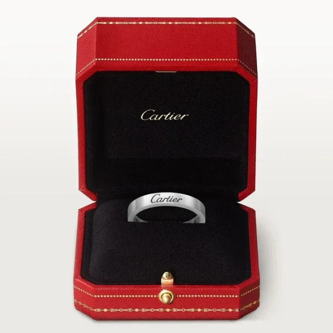 C de Cartier Ehering – Platin – Cartier