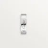 C de Cartier Ehering – Platin, Diamant – Cartier