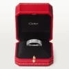 C de Cartier Ehering – Platin, Diamant – Cartier