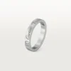 C de Cartier Ehering – Platin, Diamanten – Cartier