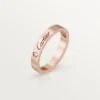 C de Cartier Ehering – Roségold, Diamant – Cartier