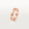 C de Cartier Ehering – Roségold, Diamant – Cartier