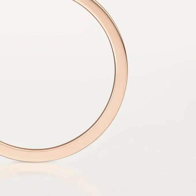 C de Cartier Ehering – Roségold, Diamant – Cartier