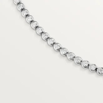 C de Cartier Halskette – Weißgold, Diamanten – Cartier
