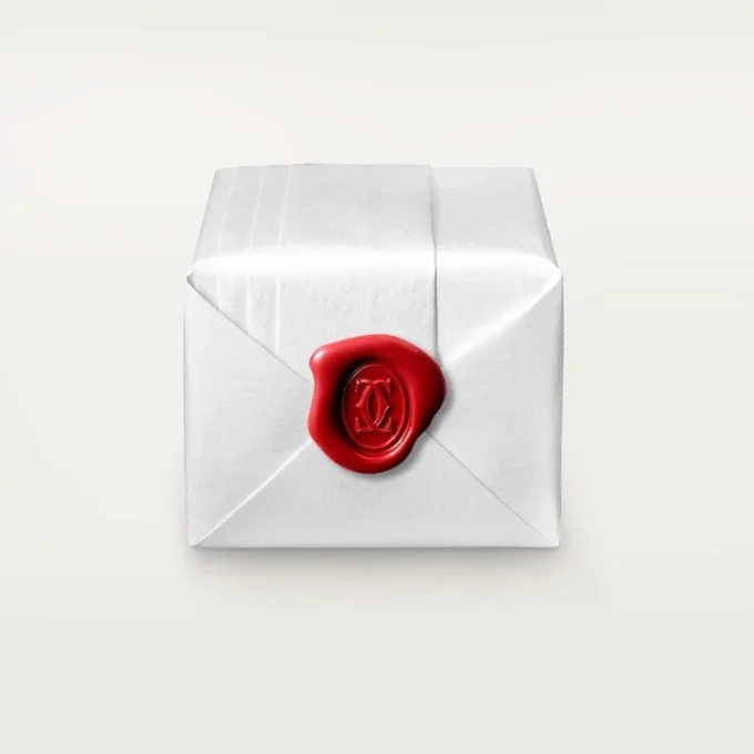 C de Cartier Ehering – Platin, Diamant – Cartier