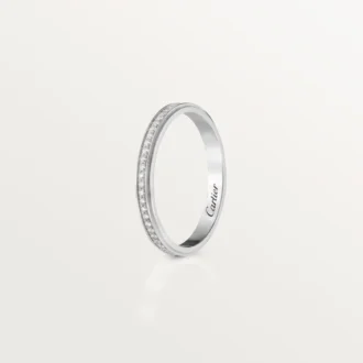 Cartier D’amour Ehering – Platin, Diamanten – Cartier
