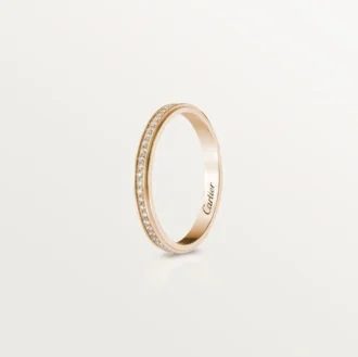 Cartier D’amour Ehering – Roségold, Diamanten – Cartier