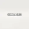Cartier Destinee Ehering, 4,1 mm breit, pavé-besetzt