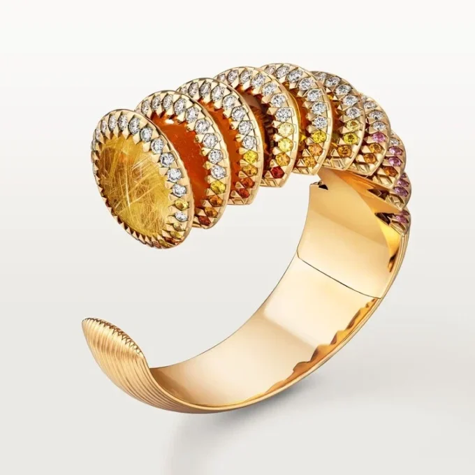 Cartier Libre Polymorph Armband, Chalcedon