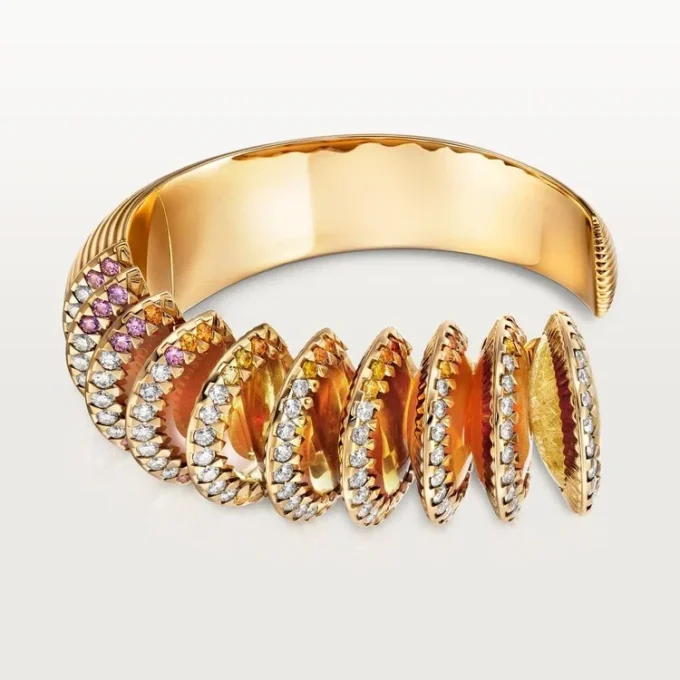 Cartier Libre Polymorph Armband, Chalcedon