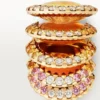 Cartier Libre Polymorph Ring, Chalcedon, Diamanten