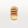 Cartier Libre Polymorph Ring, Chalcedon, Diamanten