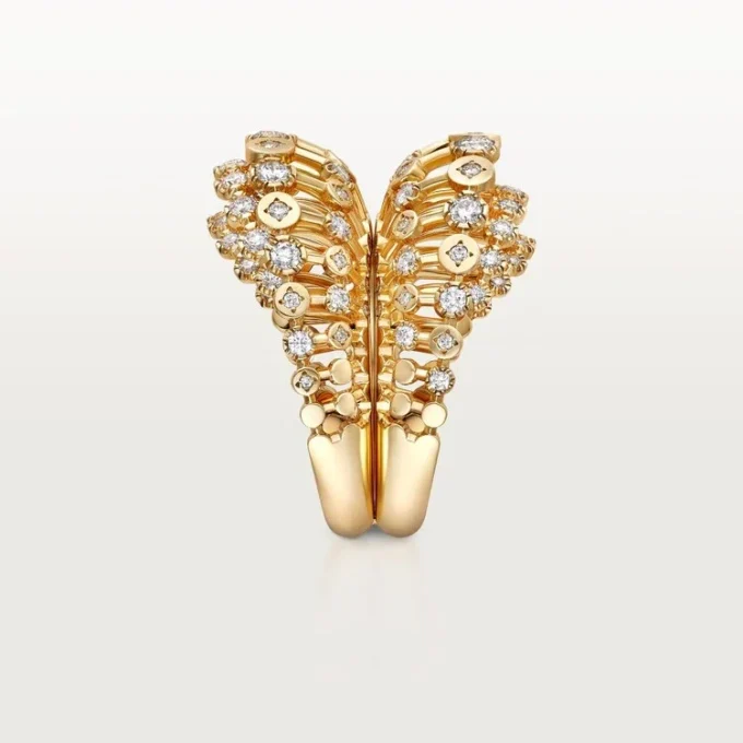 Cartier Libre Polymorph Ring, verwandelbar, Diamanten