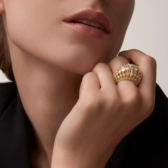 Cartier Libre Polymorph Ring, verwandelbar, Diamanten