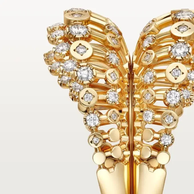 Cartier Libre Polymorph Ring, verwandelbar, Diamanten