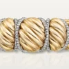 Cartier Libre Tressage Armband, Diamanten