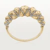 Cartier Libre Tressage Armband, Diamanten