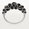 Cartier Libre Tressage Armband, Obsidian, Diamanten
