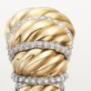 Cartier Libre Tressage Ring, Diamanten