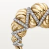 Cartier Libre Tressage Ring, Diamanten