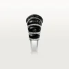 Cartier Libre Tressage Ring, Metaquartzit, Diamanten