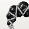 Cartier Libre Tressage Ring, Metaquartzit, Diamanten