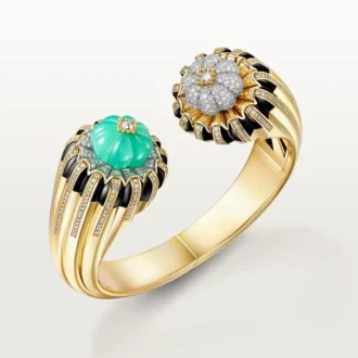 Cartier Libre Tuttitutti Armband, Chrysopras, Diamanten